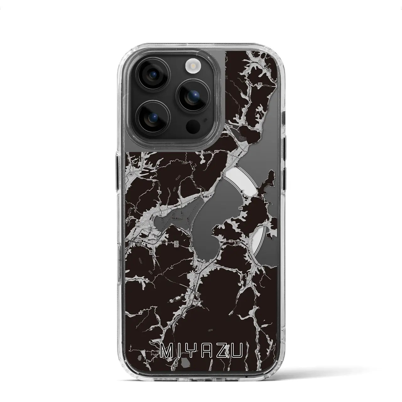 【宮津(京都府)】地図柄iPhoneケース(MagSafeタイプ)