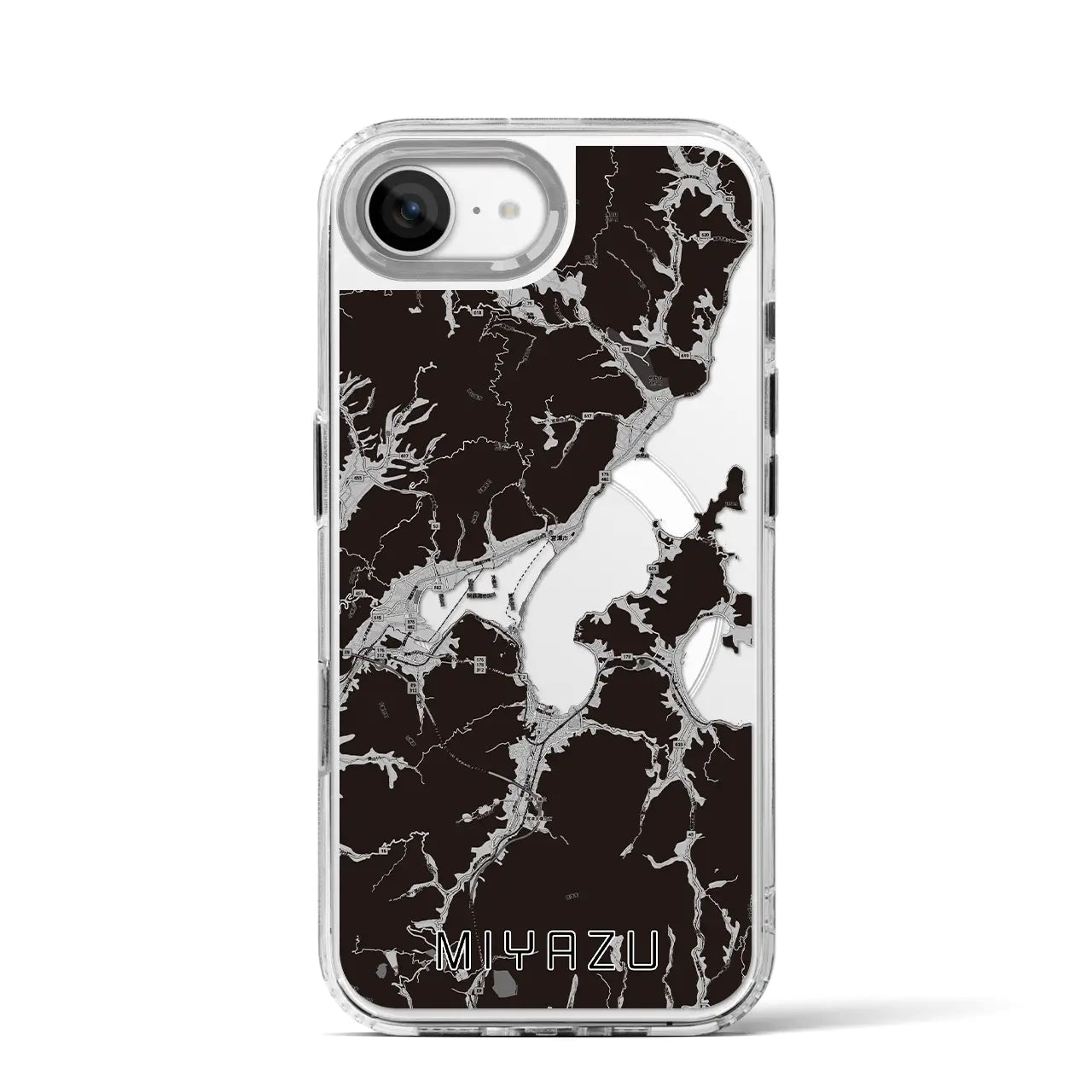 【宮津(京都府)】地図柄iPhoneケース(MagSafeタイプ)