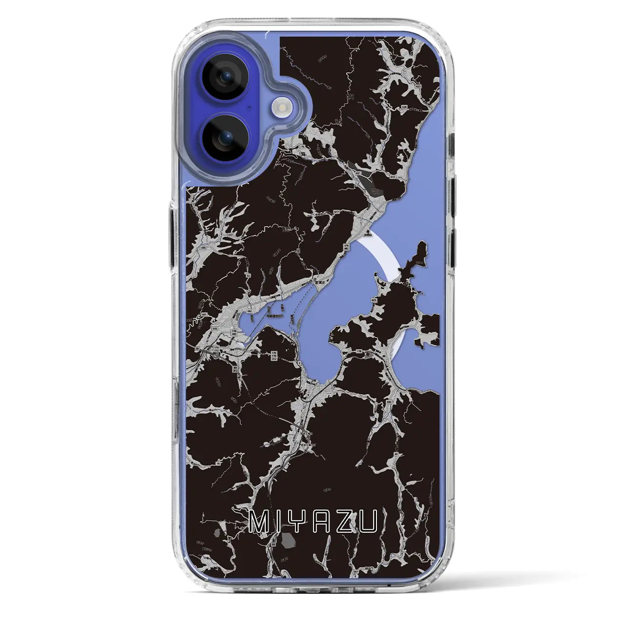 【宮津(京都府)】地図柄iPhoneケース(MagSafeタイプ)