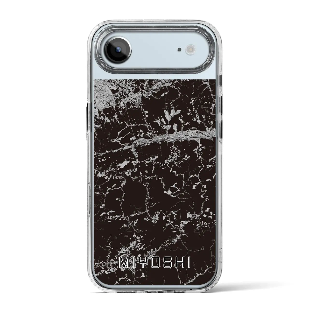 【三好(徳島県)】地図柄iPhoneケース(MagSafeタイプ)