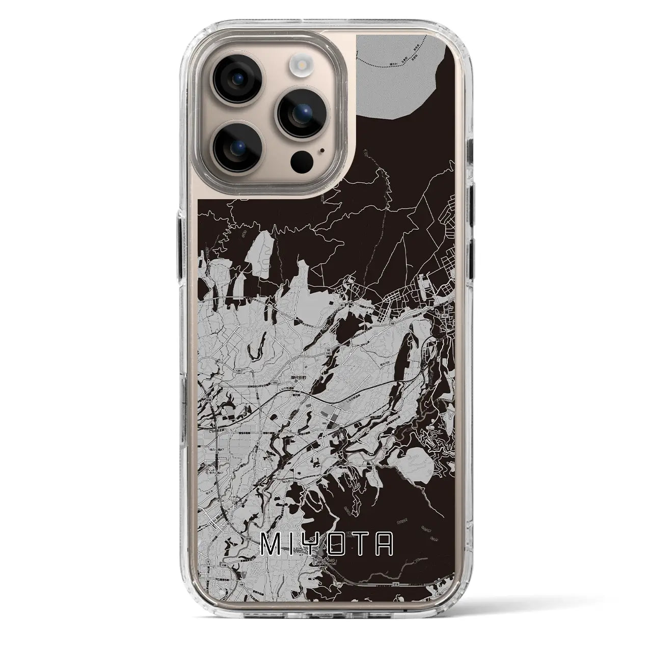 【御代田(長野県)】地図柄iPhoneケース(MagSafeタイプ)