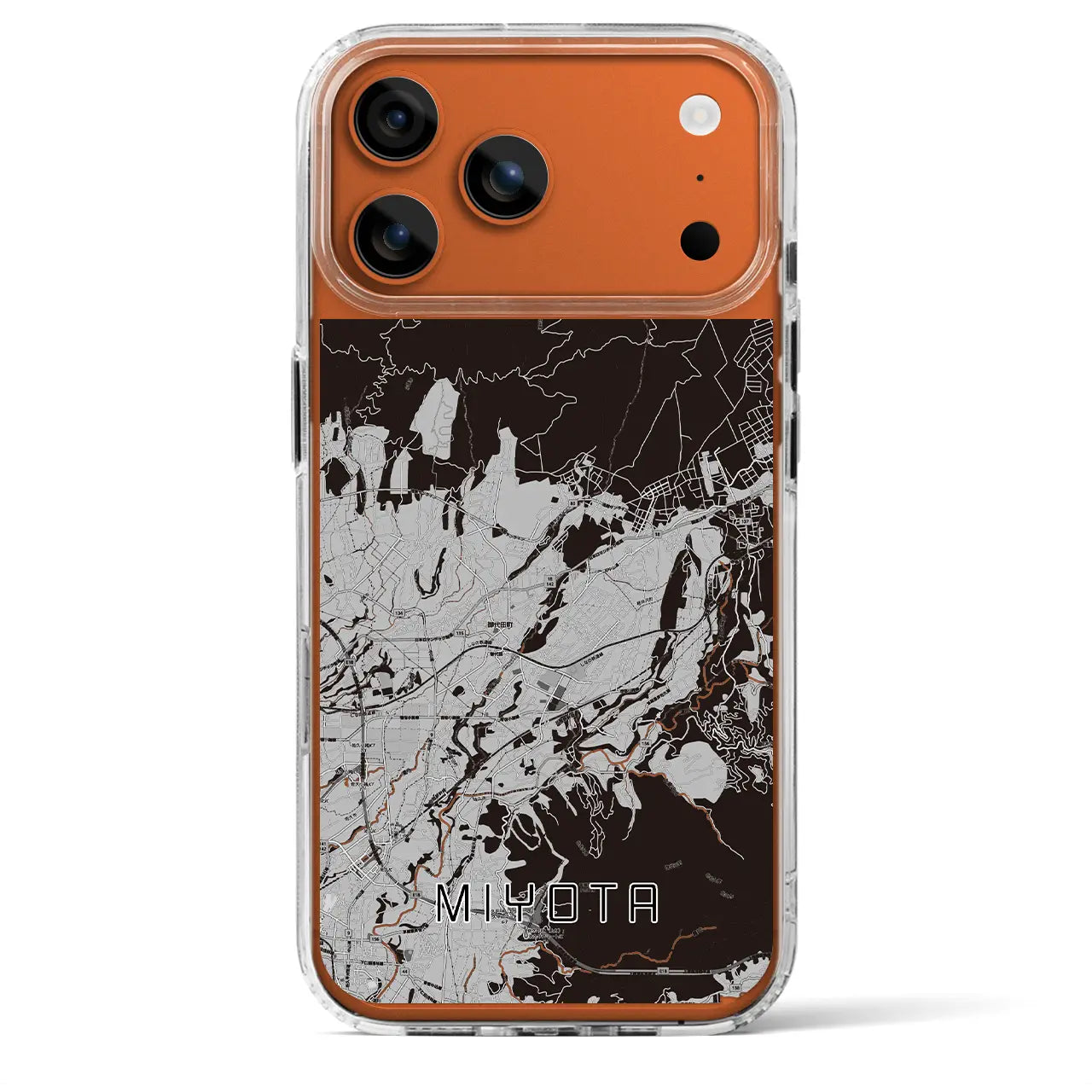 【御代田(長野県)】地図柄iPhoneケース(MagSafeタイプ)