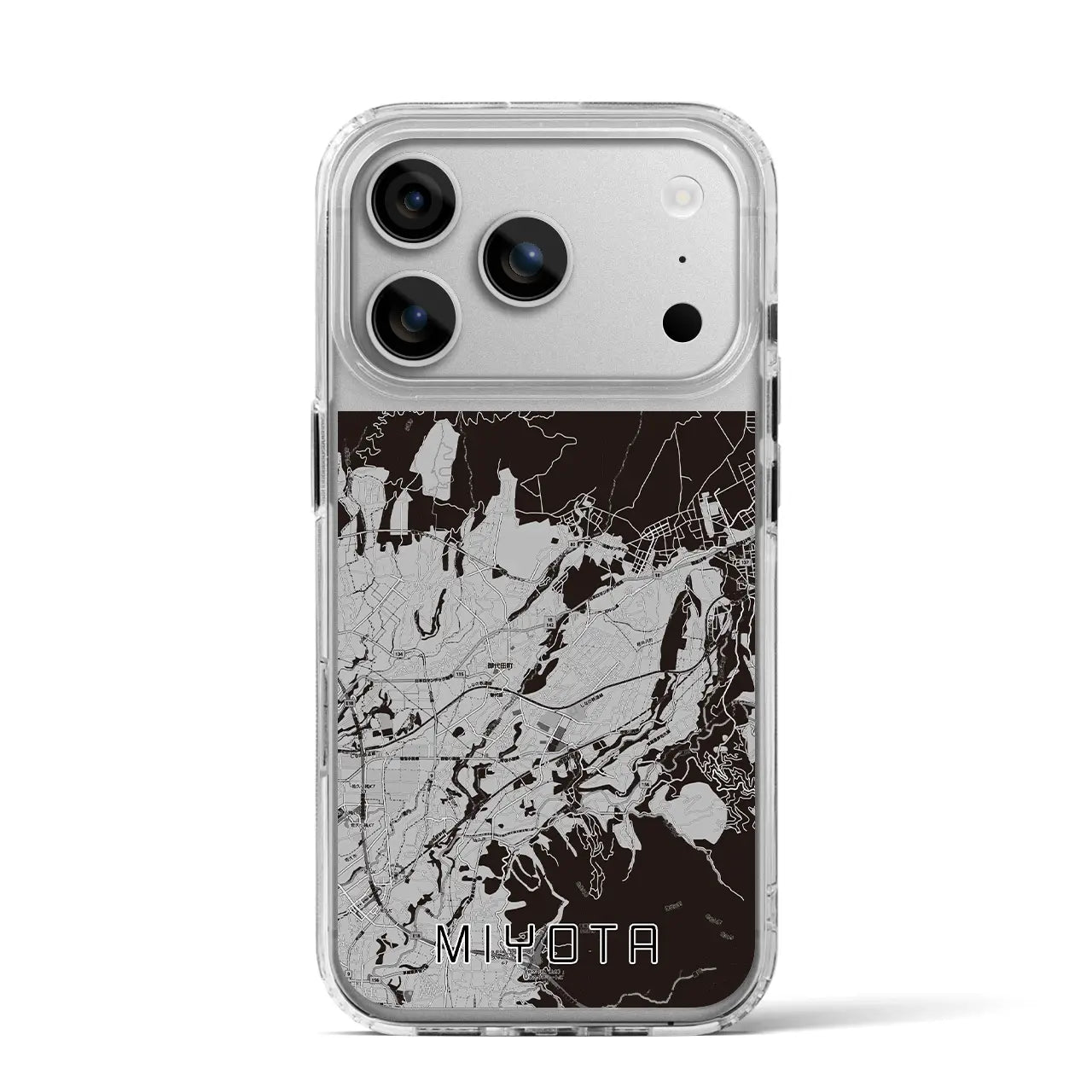 【御代田(長野県)】地図柄iPhoneケース(MagSafeタイプ)