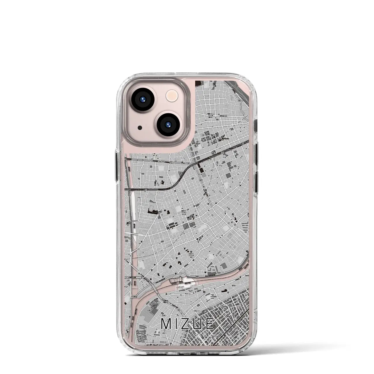 【瑞江(東京都)】地図柄iPhoneケース(MagSafeタイプ)