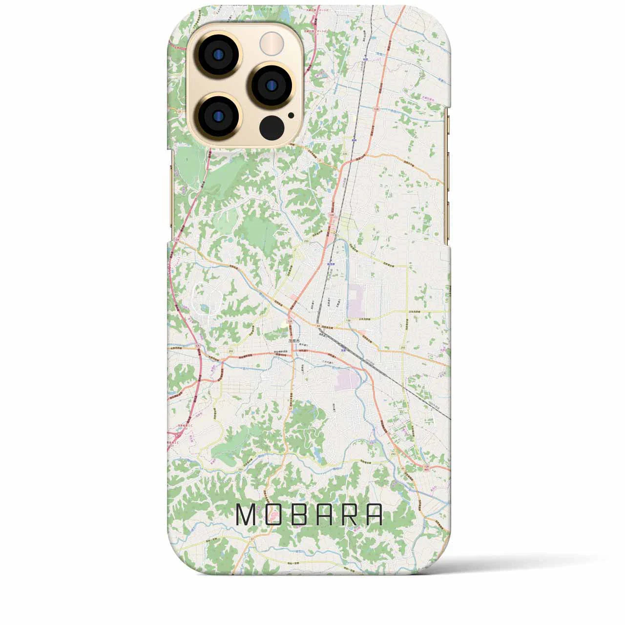 【茂原(千葉県)】地図柄iPhoneケース(バックカバータイプ)