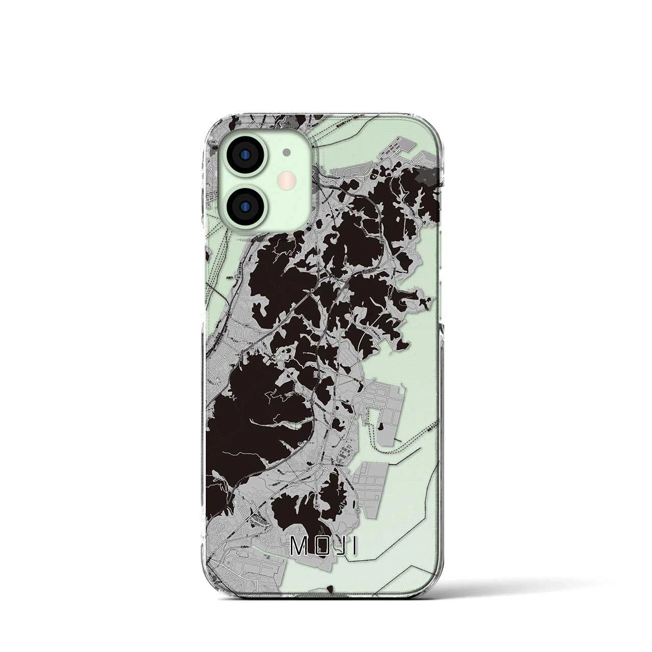 【門司(福岡県)】地図柄iPhoneケース(クリアタイプ)