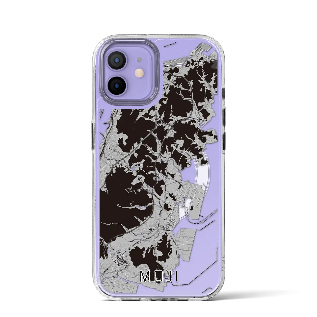 【門司(福岡県)】地図柄iPhoneケース(MagSafeタイプ)