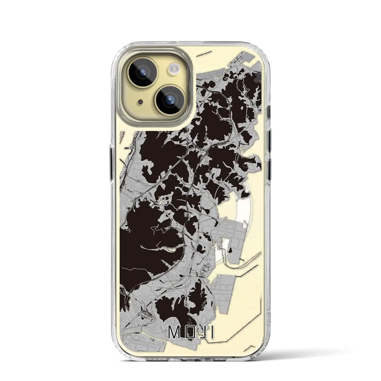 【門司(福岡県)】地図柄iPhoneケース(MagSafeタイプ)