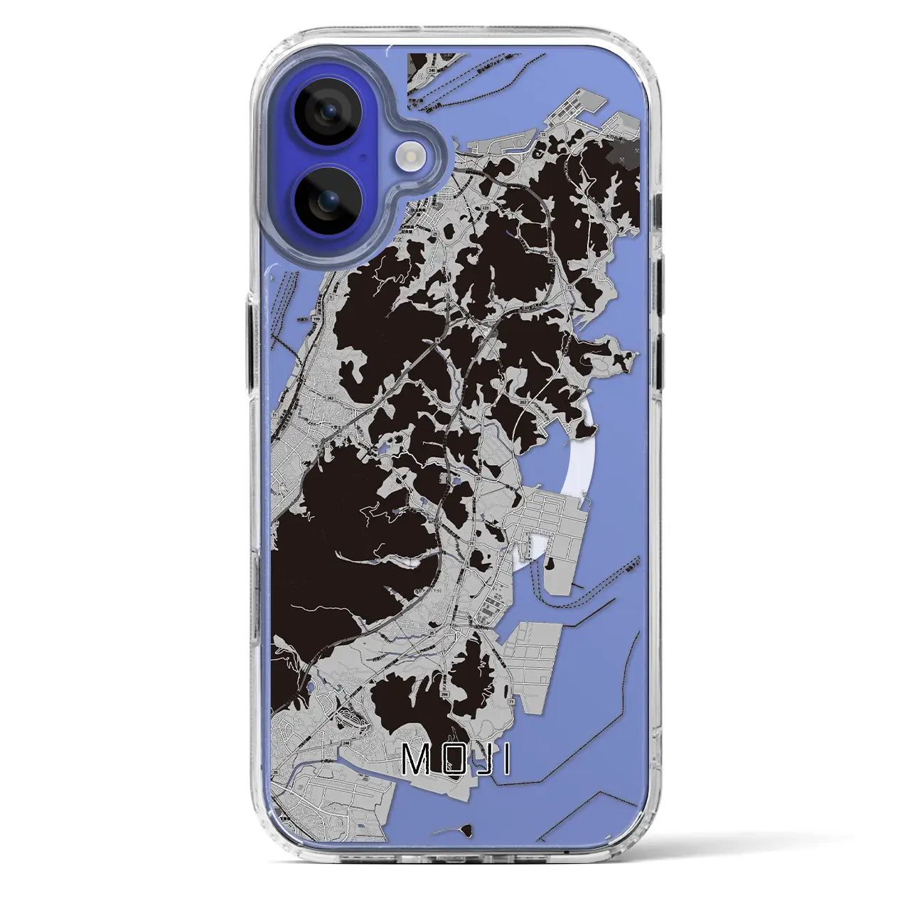 【門司(福岡県)】地図柄iPhoneケース(MagSafeタイプ)