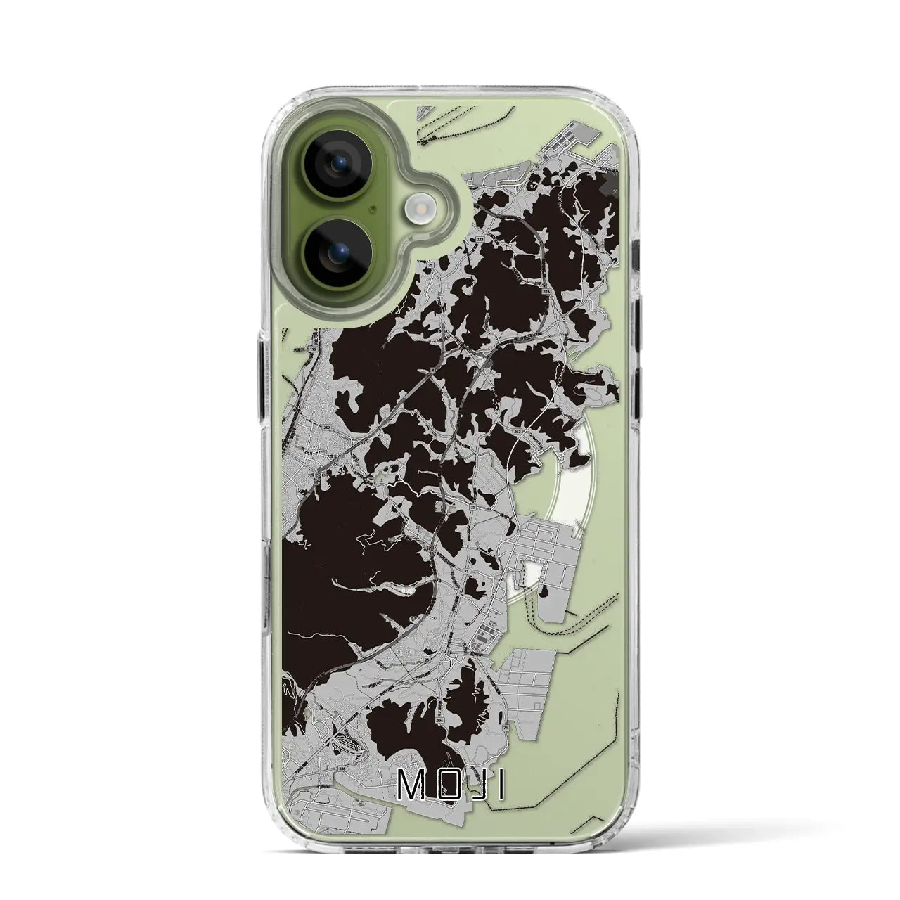 【門司(福岡県)】地図柄iPhoneケース(MagSafeタイプ)