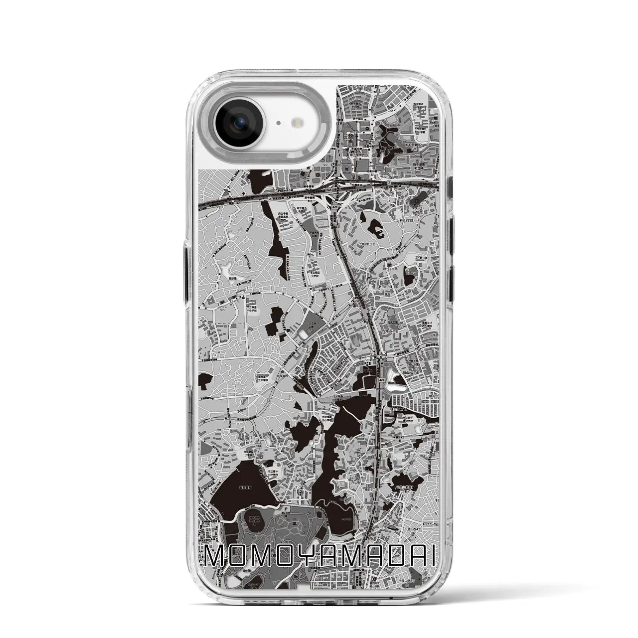 【桃山台(大阪府)】地図柄iPhoneケース(MagSafeタイプ)