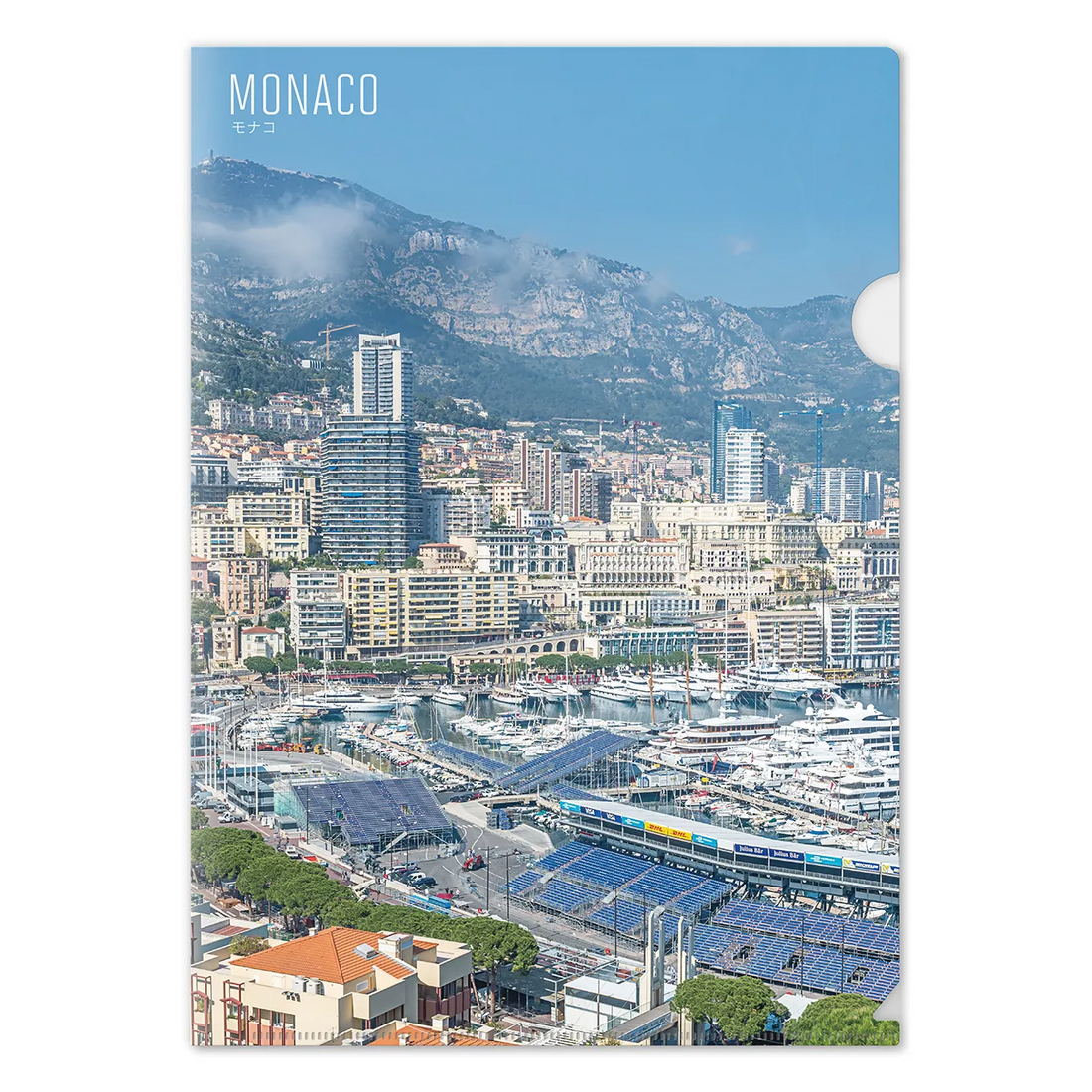 【モナコ】Map World クリアファイル