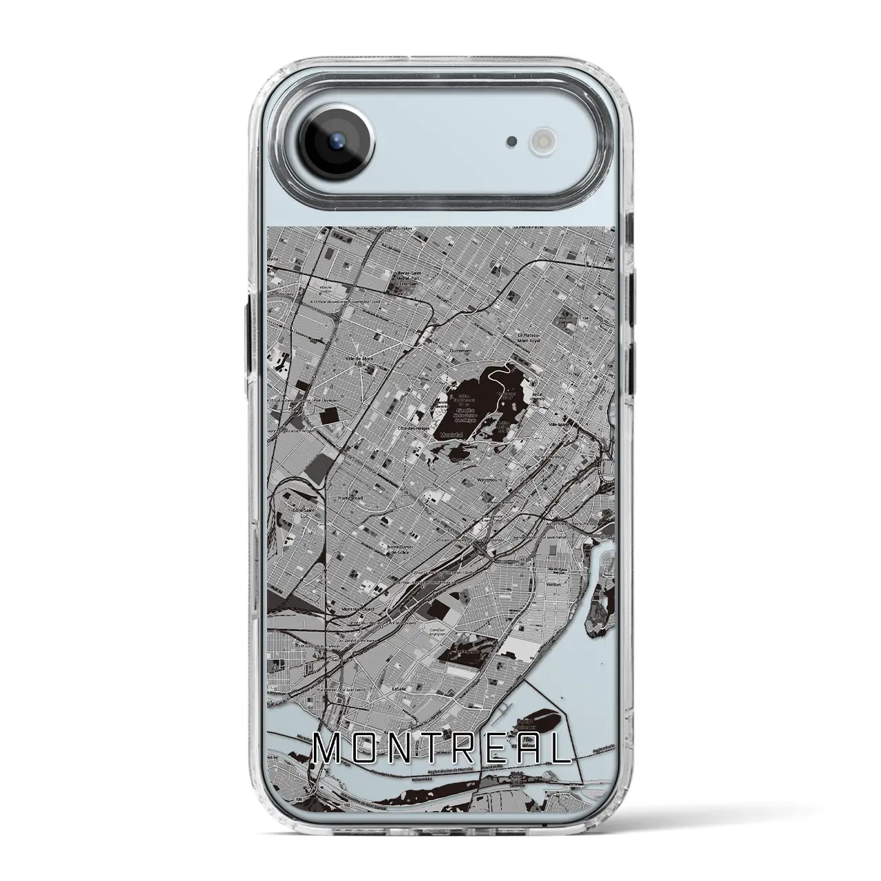 【モントリオール(カナダ)】地図柄iPhoneケース(MagSafeタイプ)
