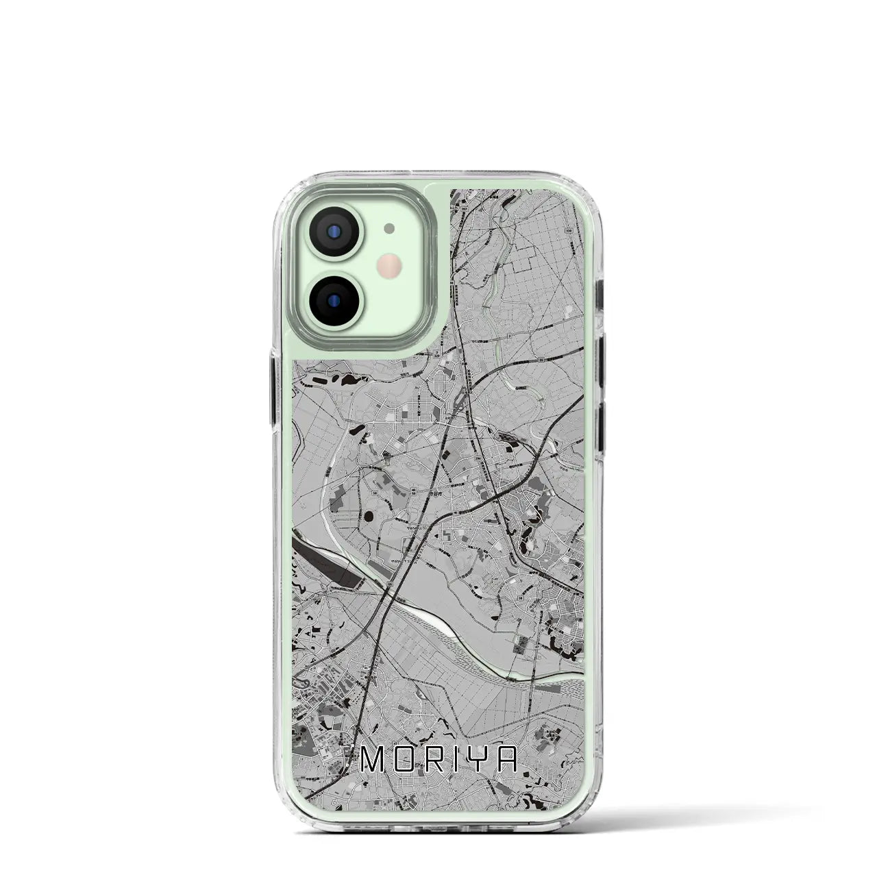 【守谷(茨城県)】地図柄iPhoneケース(MagSafeタイプ)