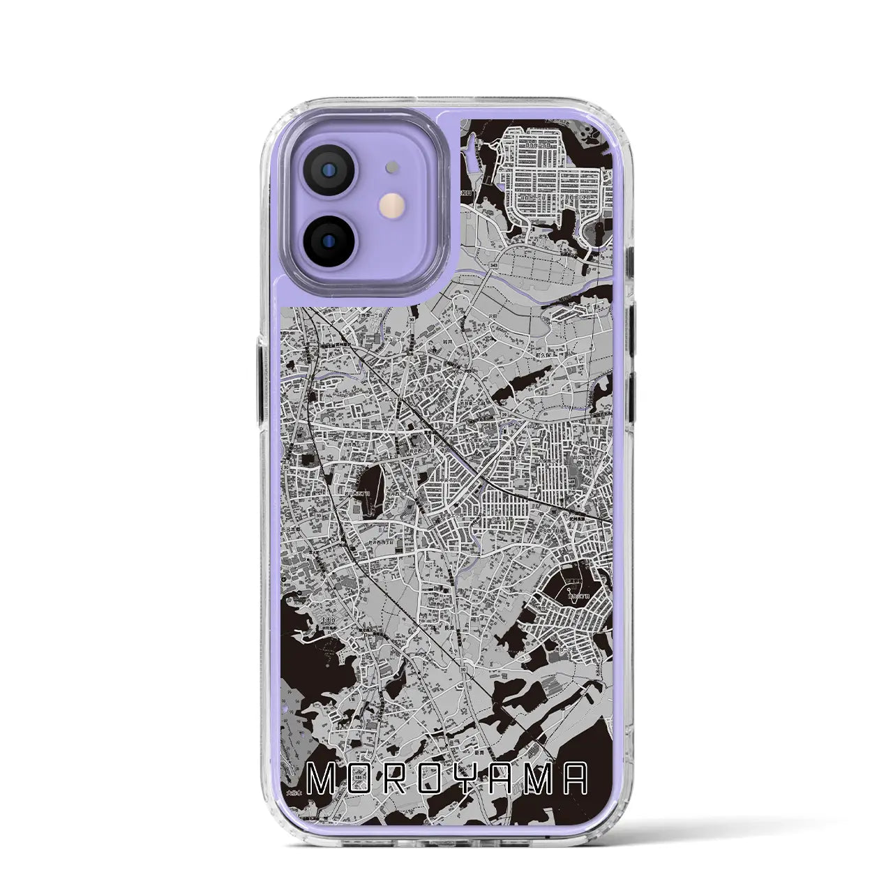 【毛呂山(埼玉県)】地図柄iPhoneケース(MagSafeタイプ)