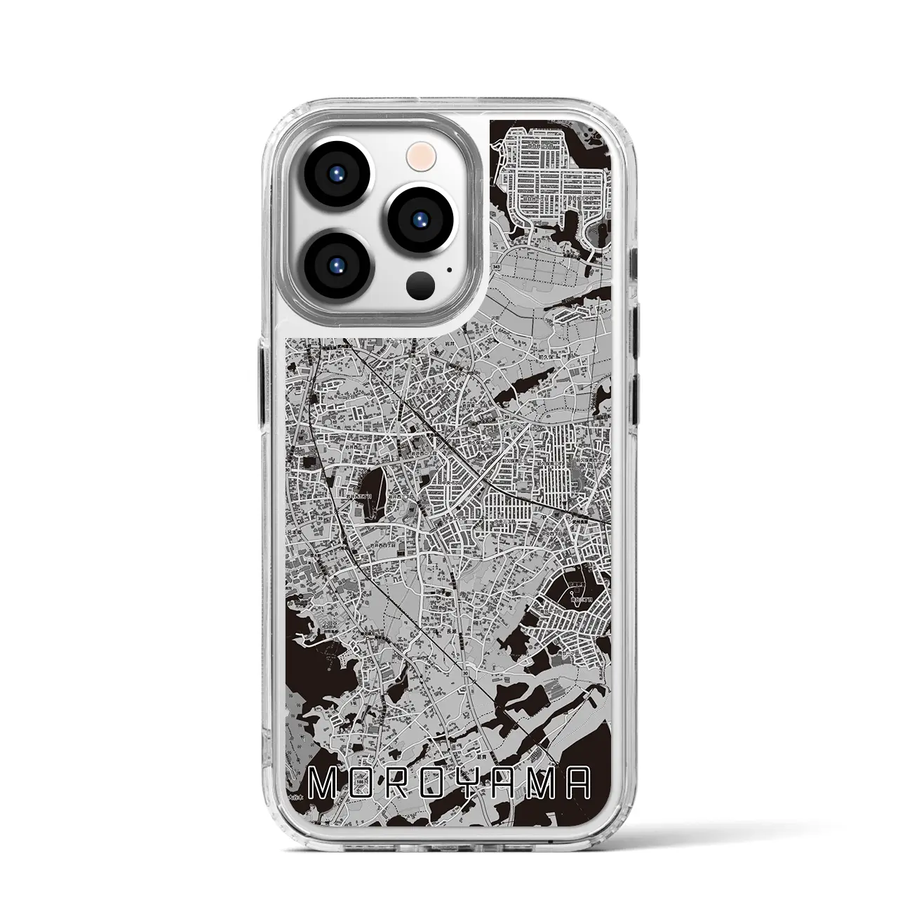 【毛呂山(埼玉県)】地図柄iPhoneケース(MagSafeタイプ)