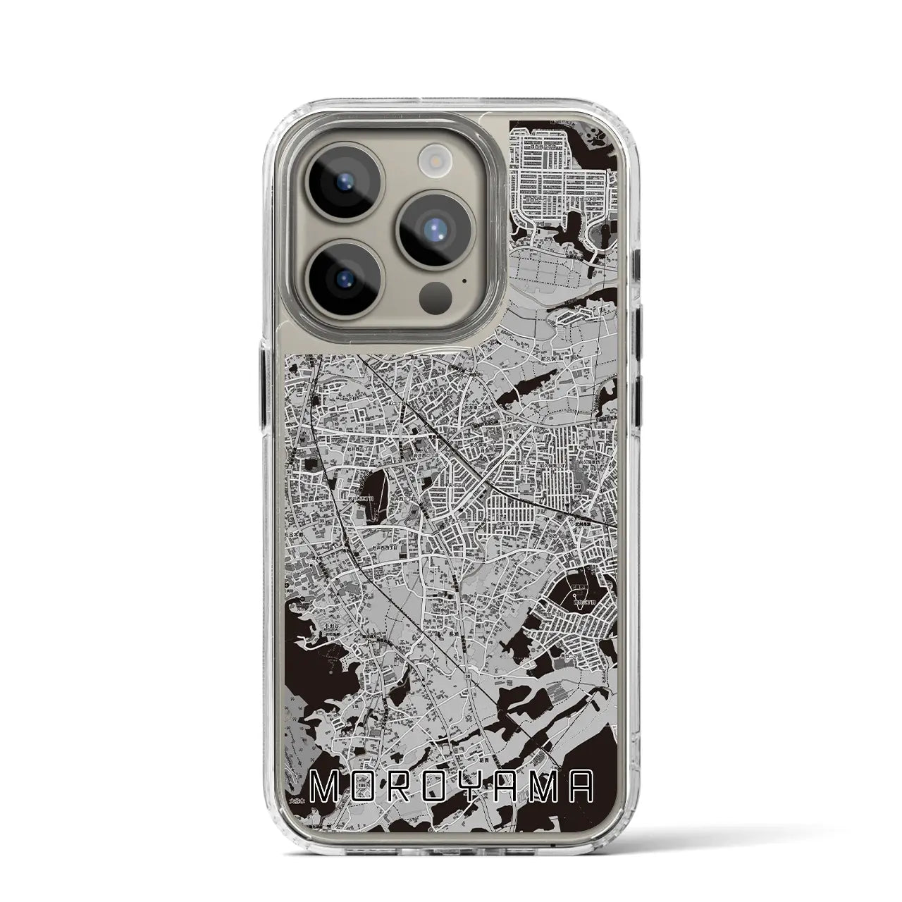 【毛呂山(埼玉県)】地図柄iPhoneケース(MagSafeタイプ)
