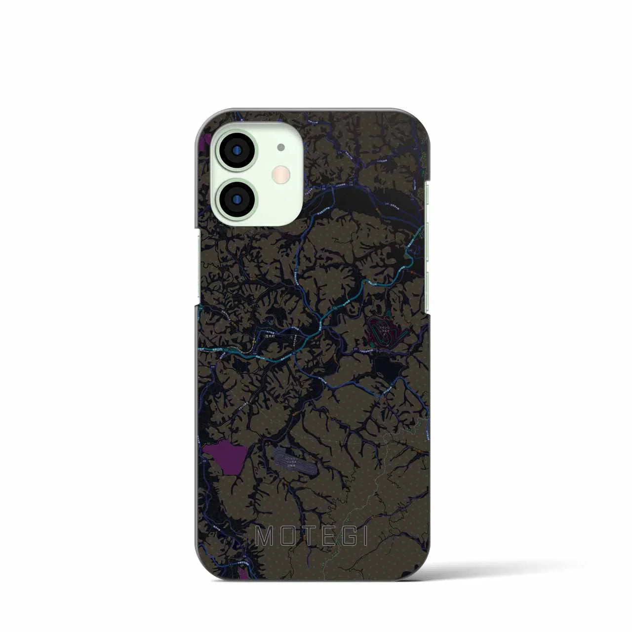 【茂木(栃木県)】地図柄iPhoneケース(バックカバータイプ)