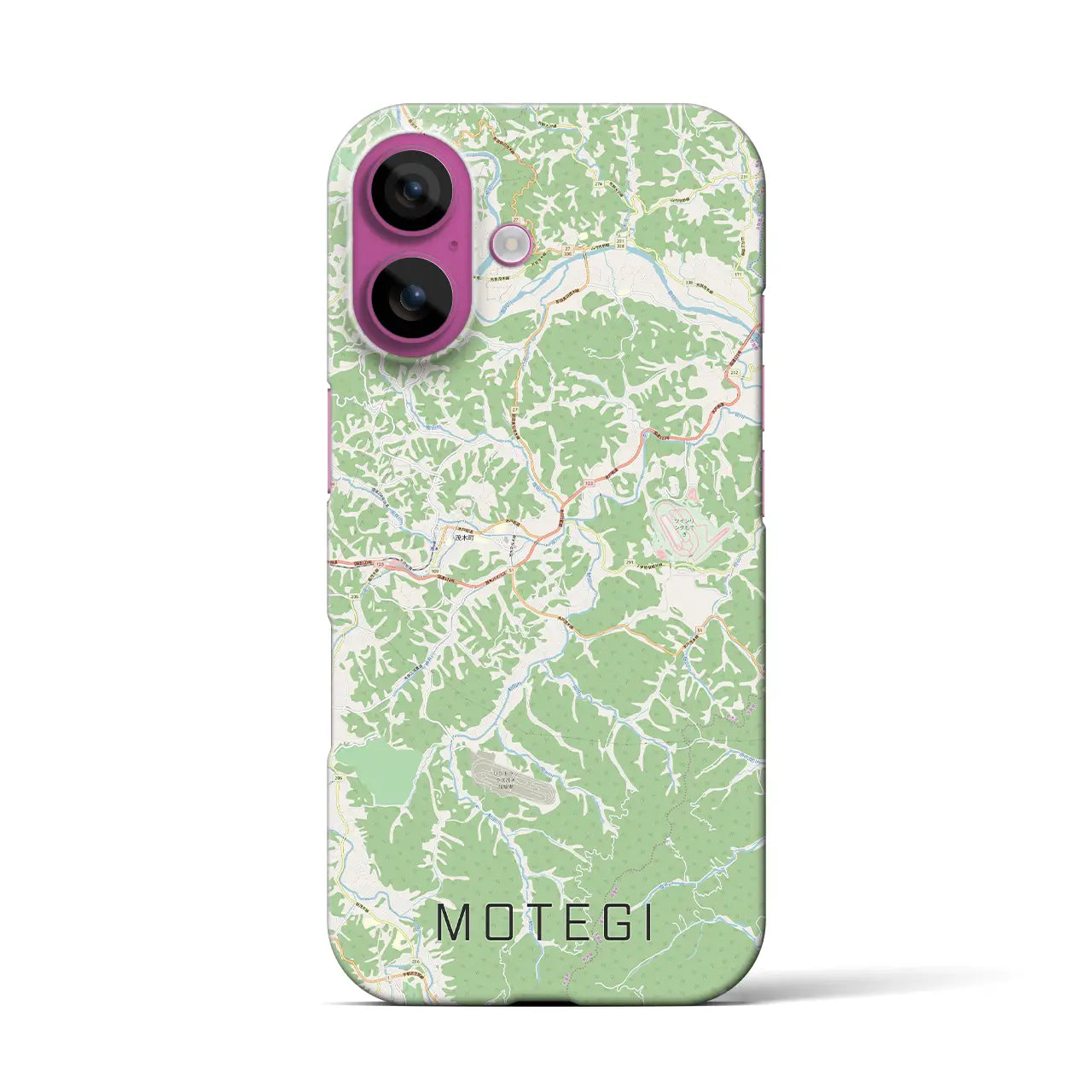 【茂木(栃木県)】地図柄iPhoneケース(バックカバータイプ)