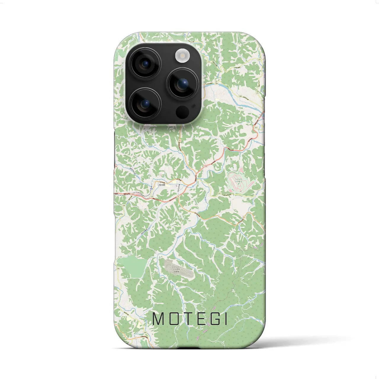 【茂木(栃木県)】地図柄iPhoneケース(バックカバータイプ)