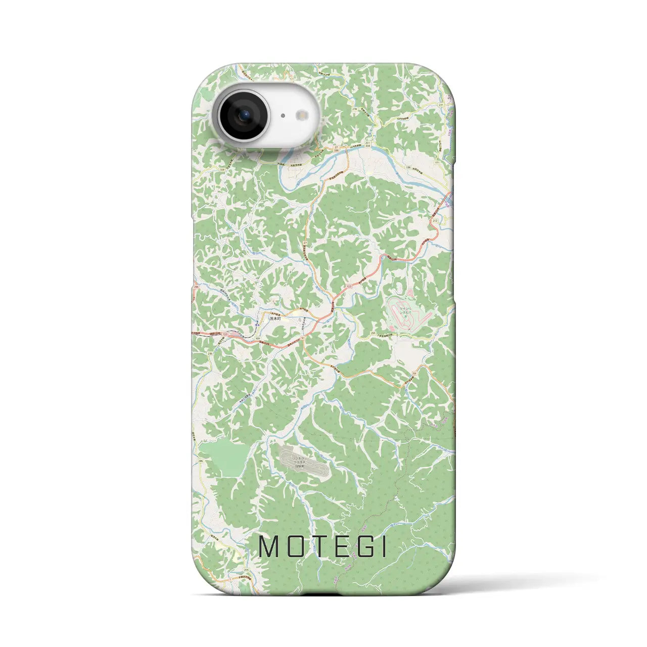 【茂木(栃木県)】地図柄iPhoneケース(バックカバータイプ)