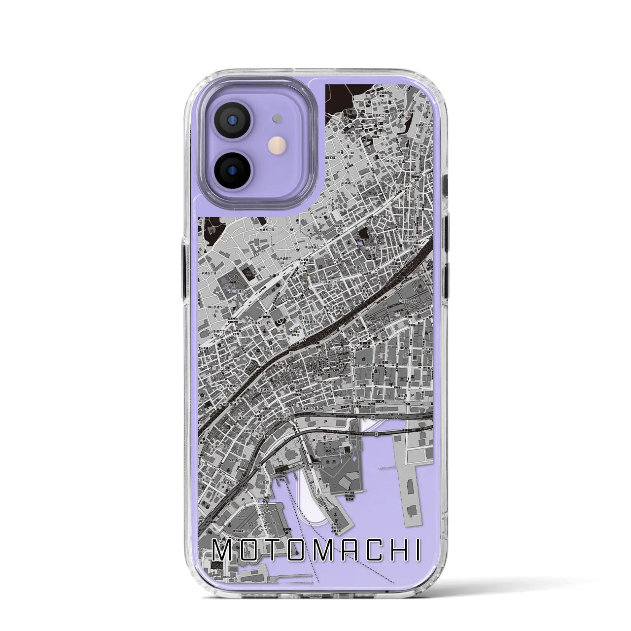 【元町(兵庫県)】地図柄iPhoneケース(MagSafeタイプ)