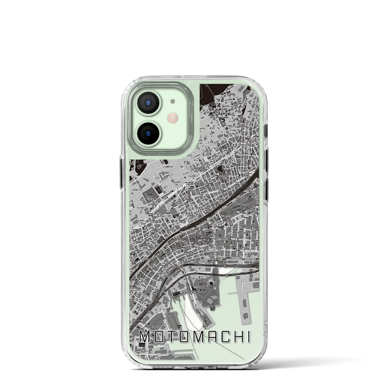 【元町(兵庫県)】地図柄iPhoneケース(MagSafeタイプ)