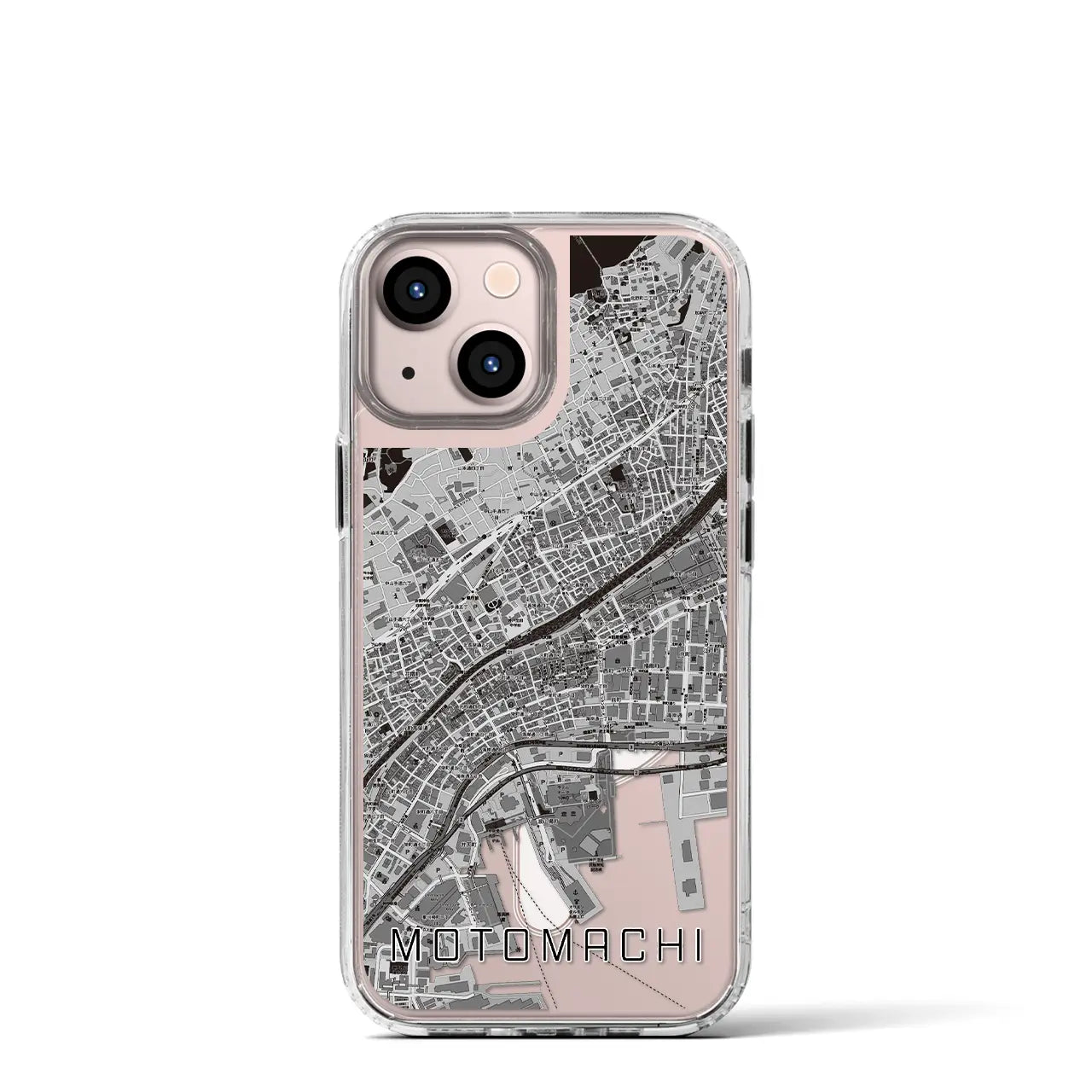 【元町(兵庫県)】地図柄iPhoneケース(MagSafeタイプ)