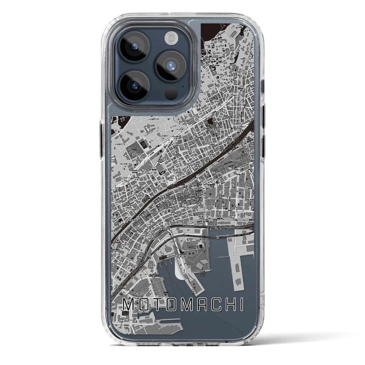 【元町(兵庫県)】地図柄iPhoneケース(MagSafeタイプ)