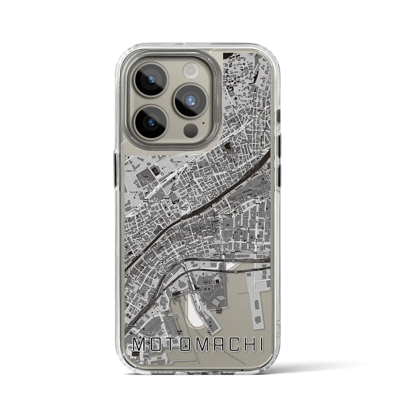 【元町(兵庫県)】地図柄iPhoneケース(MagSafeタイプ)