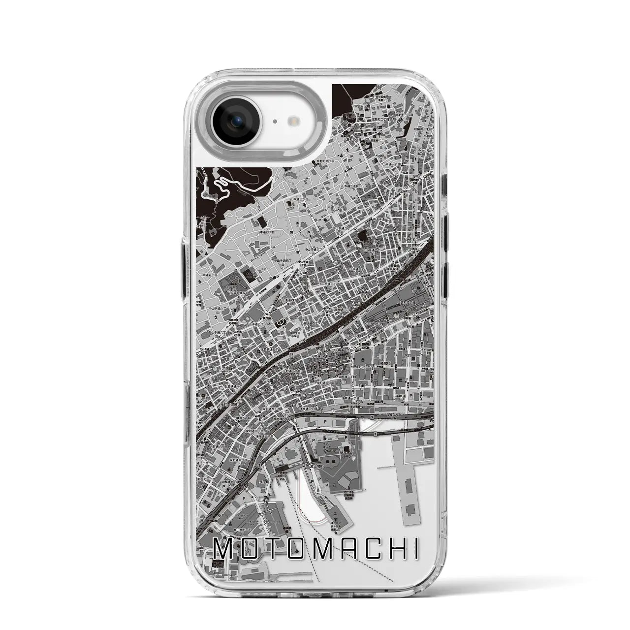 【元町(兵庫県)】地図柄iPhoneケース(MagSafeタイプ)