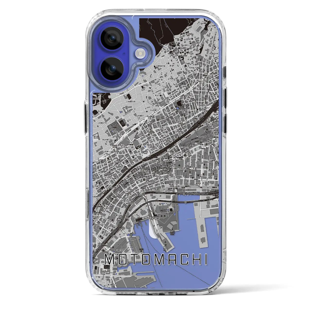 【元町(兵庫県)】地図柄iPhoneケース(MagSafeタイプ)