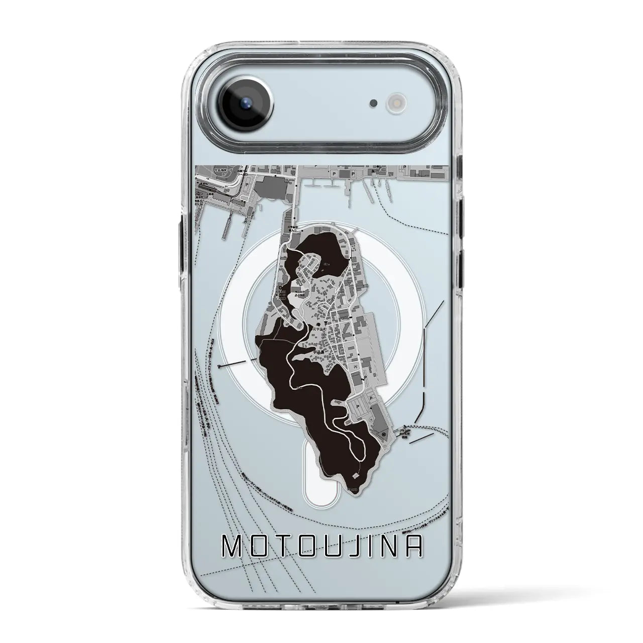 【元宇品(広島県)】地図柄iPhoneケース(MagSafeタイプ)