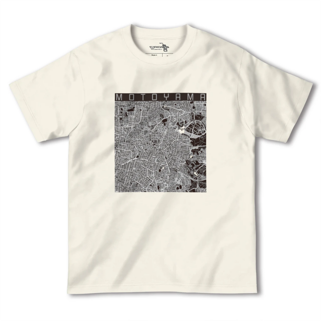 【本山(愛知県)(愛知県)】地図柄ヘビーウェイトTシャツ