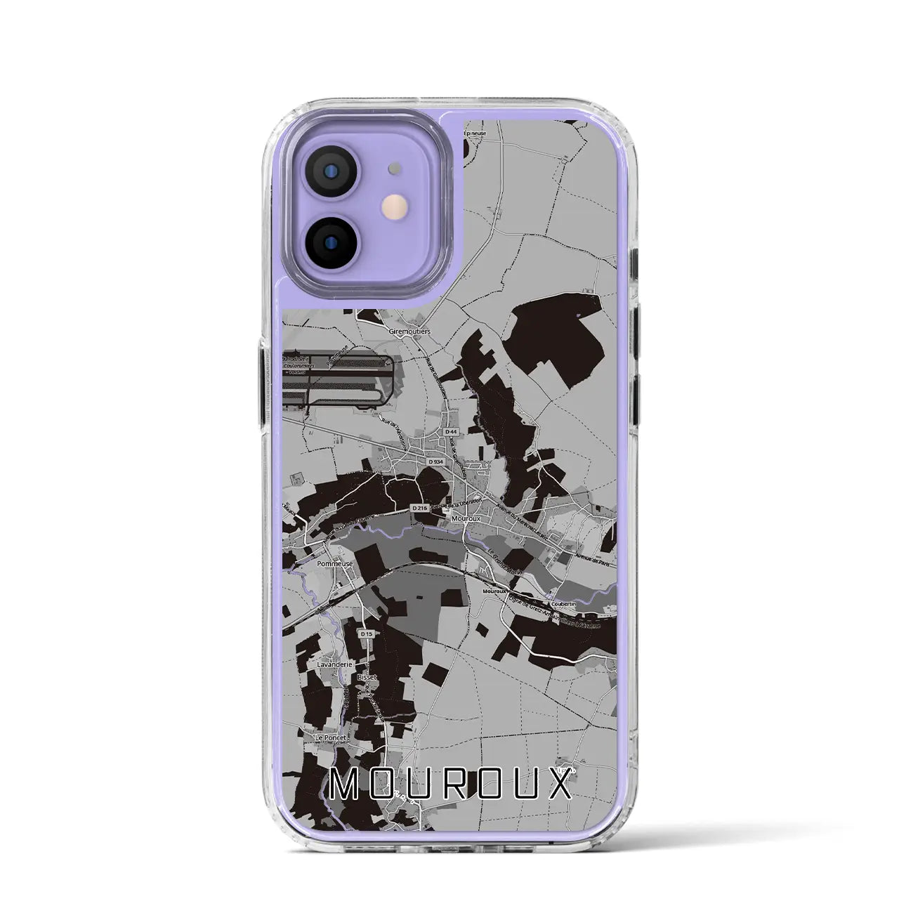 【ムルー(フランス)】地図柄iPhoneケース(MagSafeタイプ)