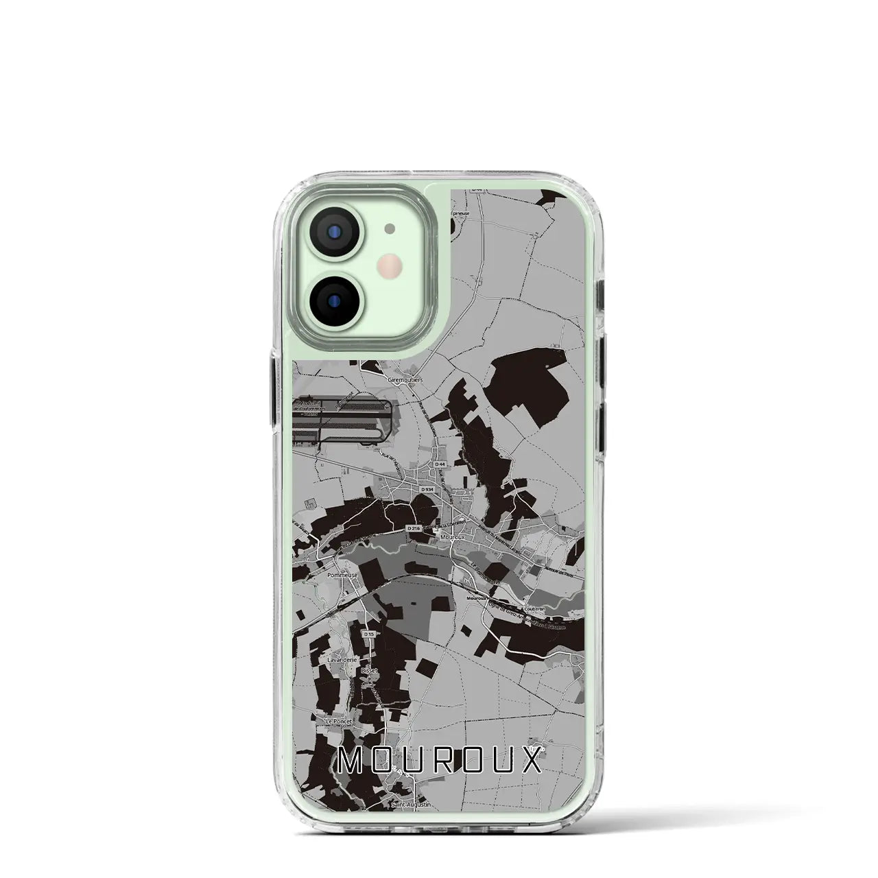 【ムルー(フランス)】地図柄iPhoneケース(MagSafeタイプ)