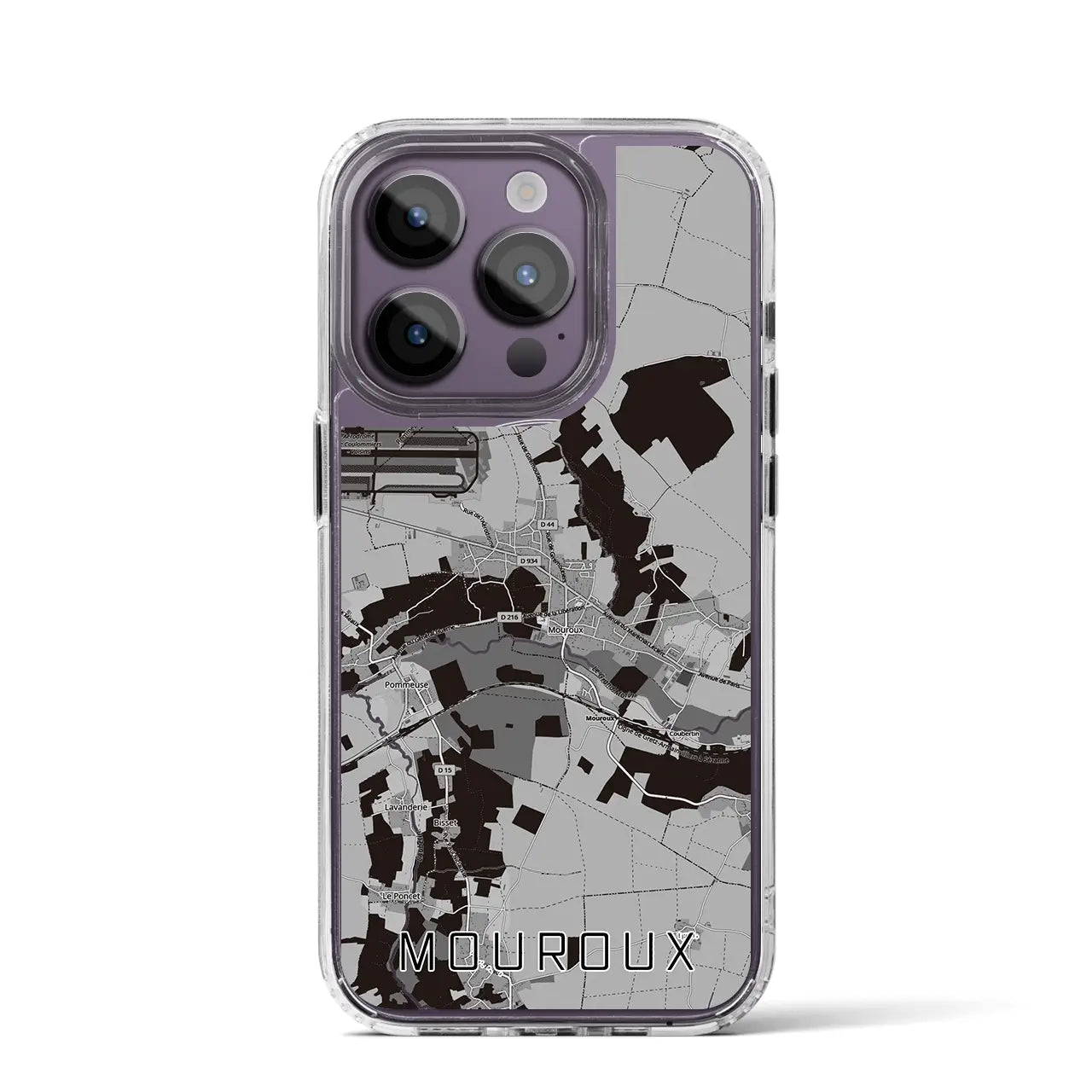 【ムルー(フランス)】地図柄iPhoneケース(MagSafeタイプ)