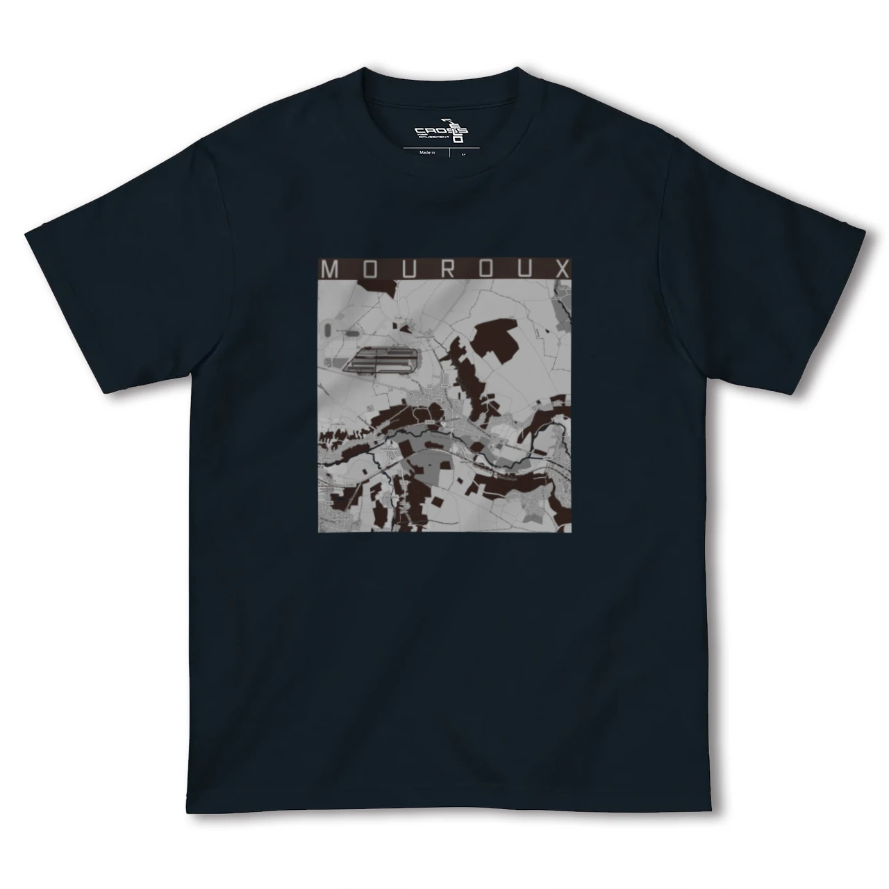 【ムルー(フランス)】地図柄ヘビーウェイトTシャツ