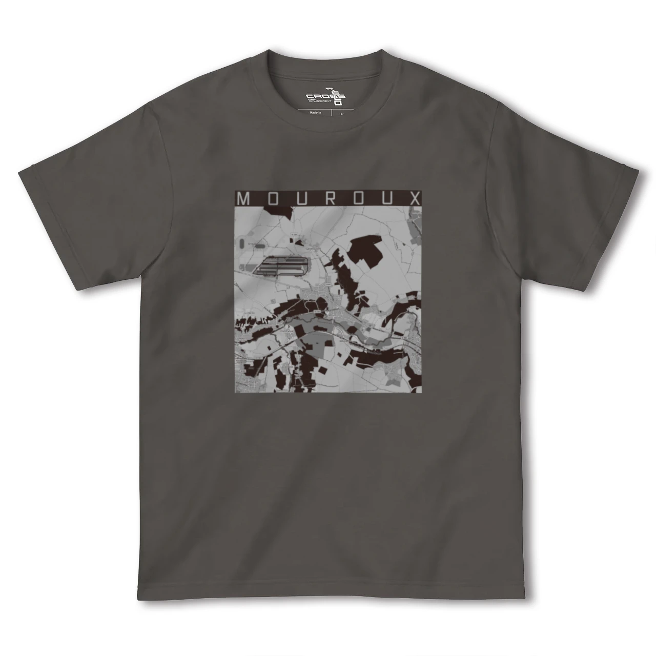 【ムルー(フランス)】地図柄ヘビーウェイトTシャツ