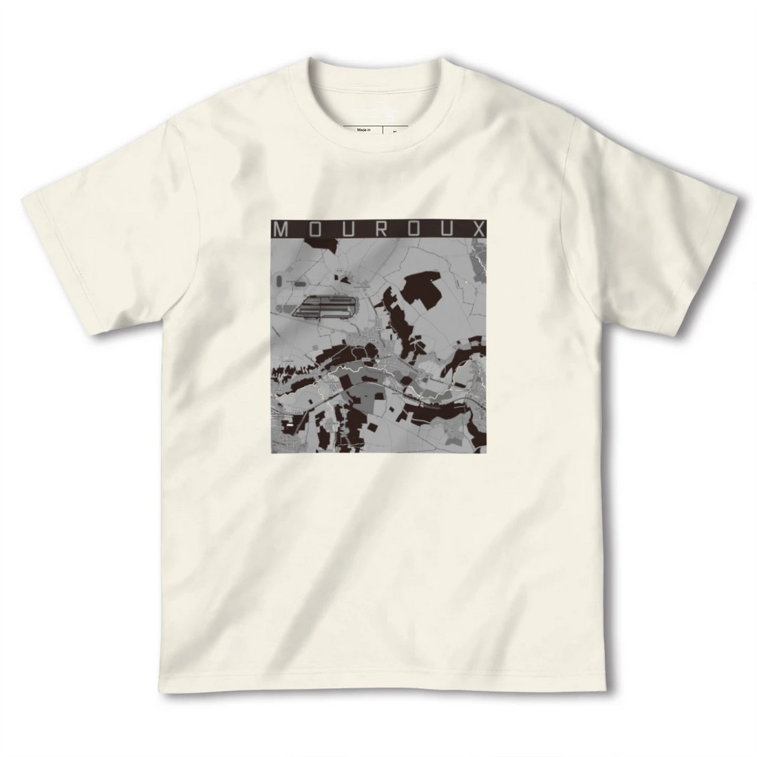 【ムルー(フランス)】地図柄ヘビーウェイトTシャツ
