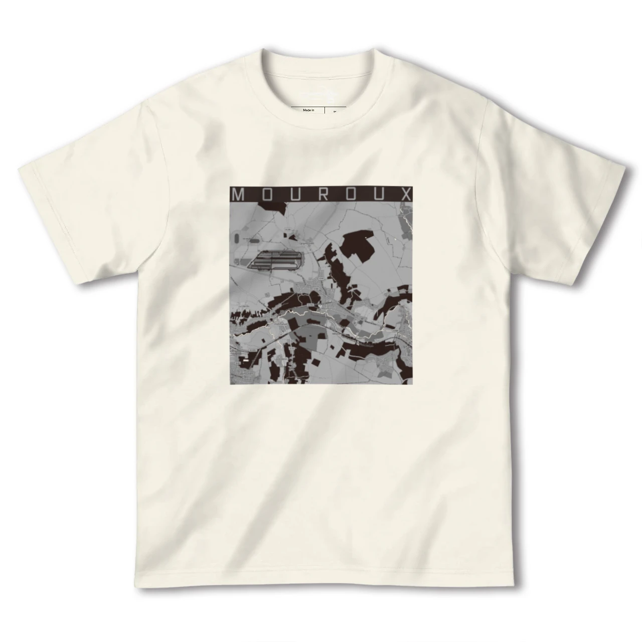 【ムルー(フランス)】地図柄ヘビーウェイトTシャツ