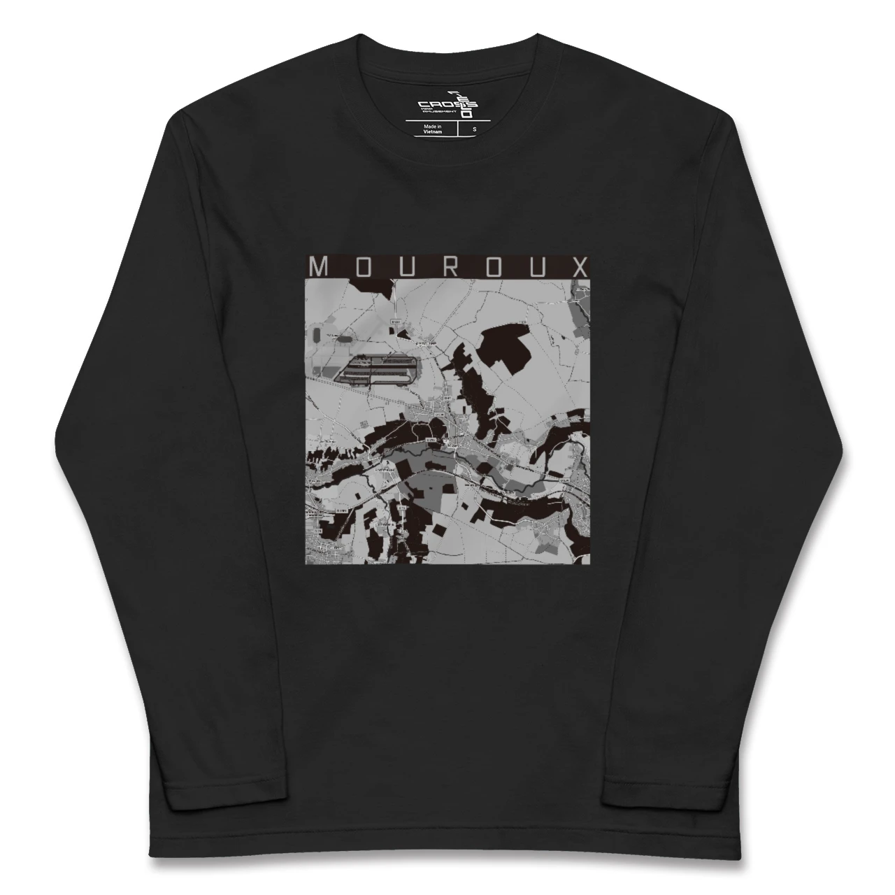 【ムルー(フランス)】地図柄ロングスリーブTシャツ