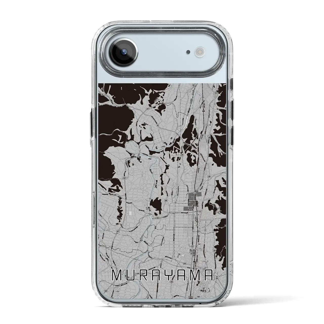 【村山(山形県)】地図柄iPhoneケース(MagSafeタイプ)