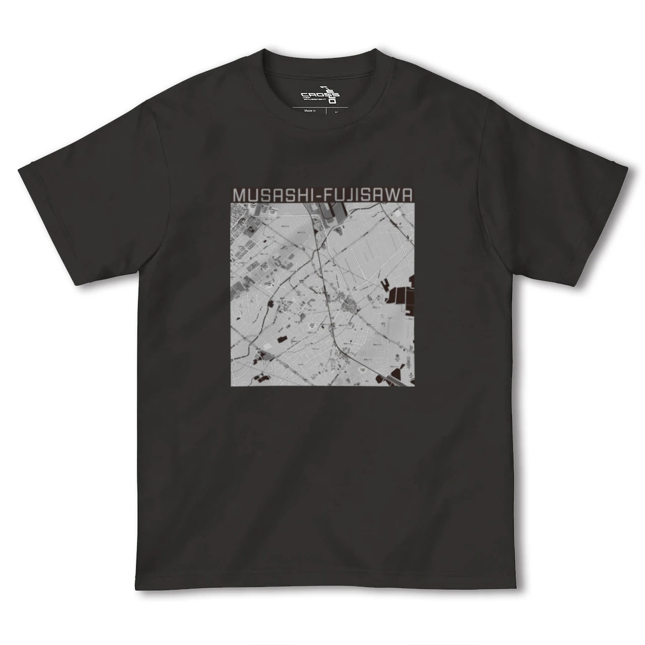 【武蔵藤沢(埼玉県)】地図柄ヘビーウェイトTシャツ
