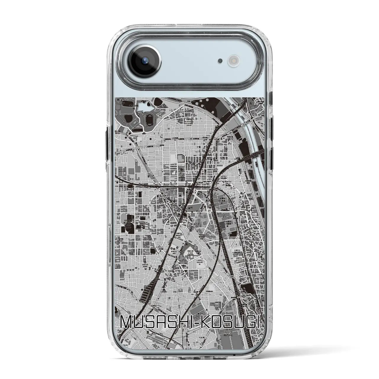 【武蔵小杉(神奈川県)】地図柄iPhoneケース(MagSafeタイプ)