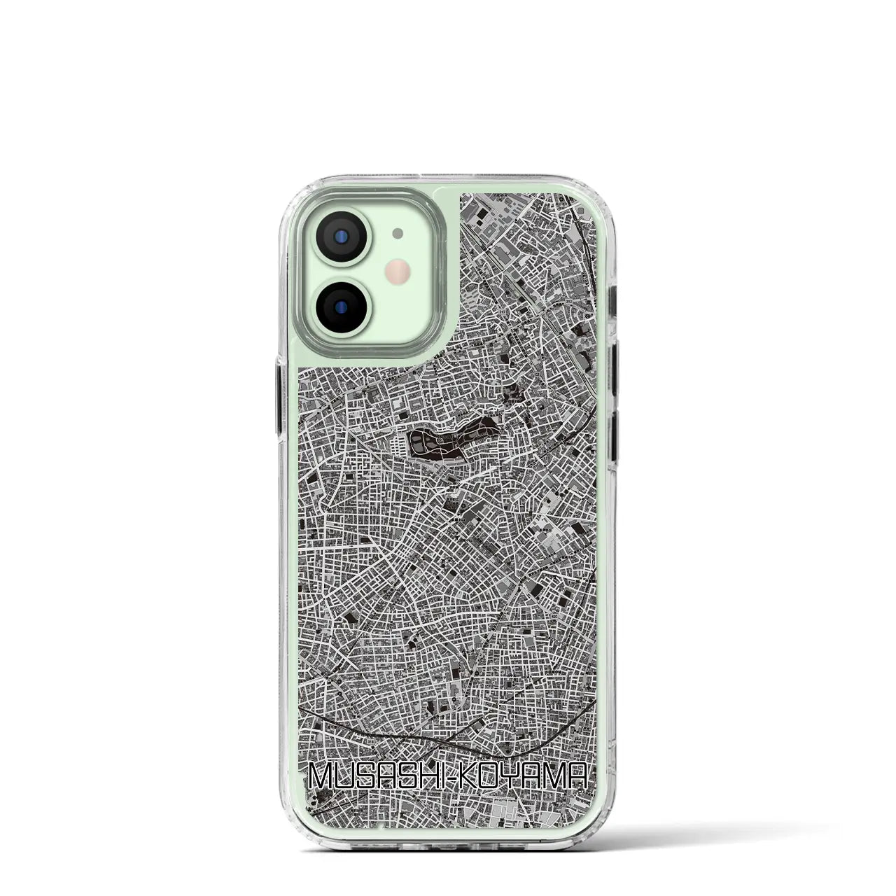 【武蔵小山(東京都)】地図柄iPhoneケース(MagSafeタイプ)
