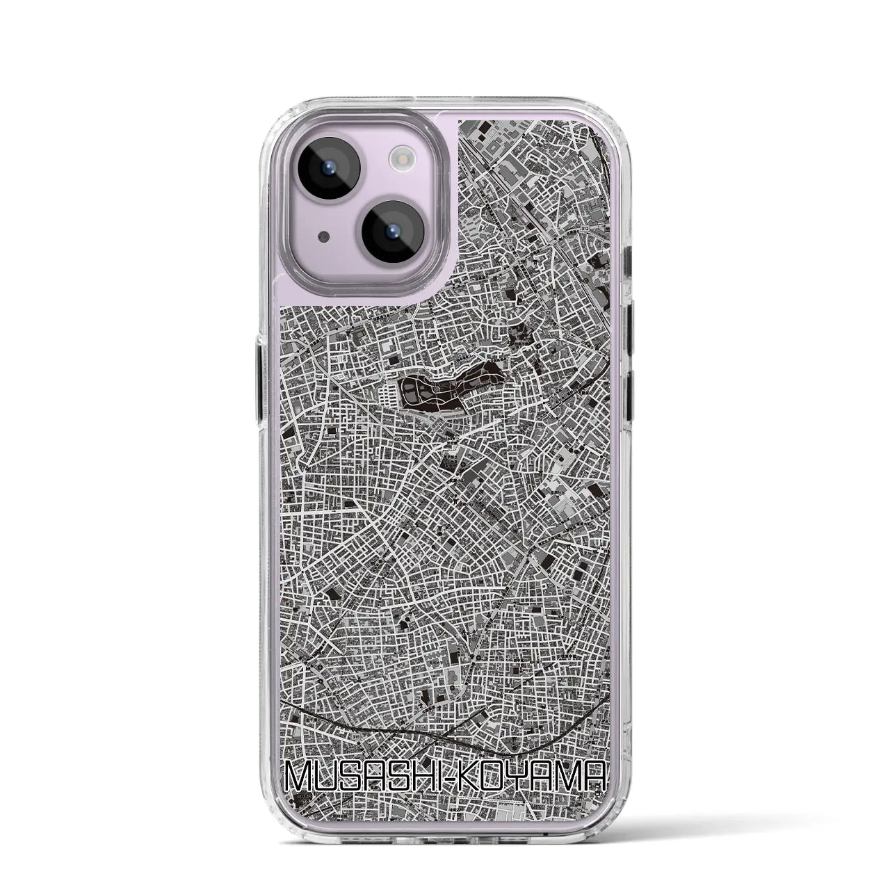 【武蔵小山(東京都)】地図柄iPhoneケース(MagSafeタイプ)