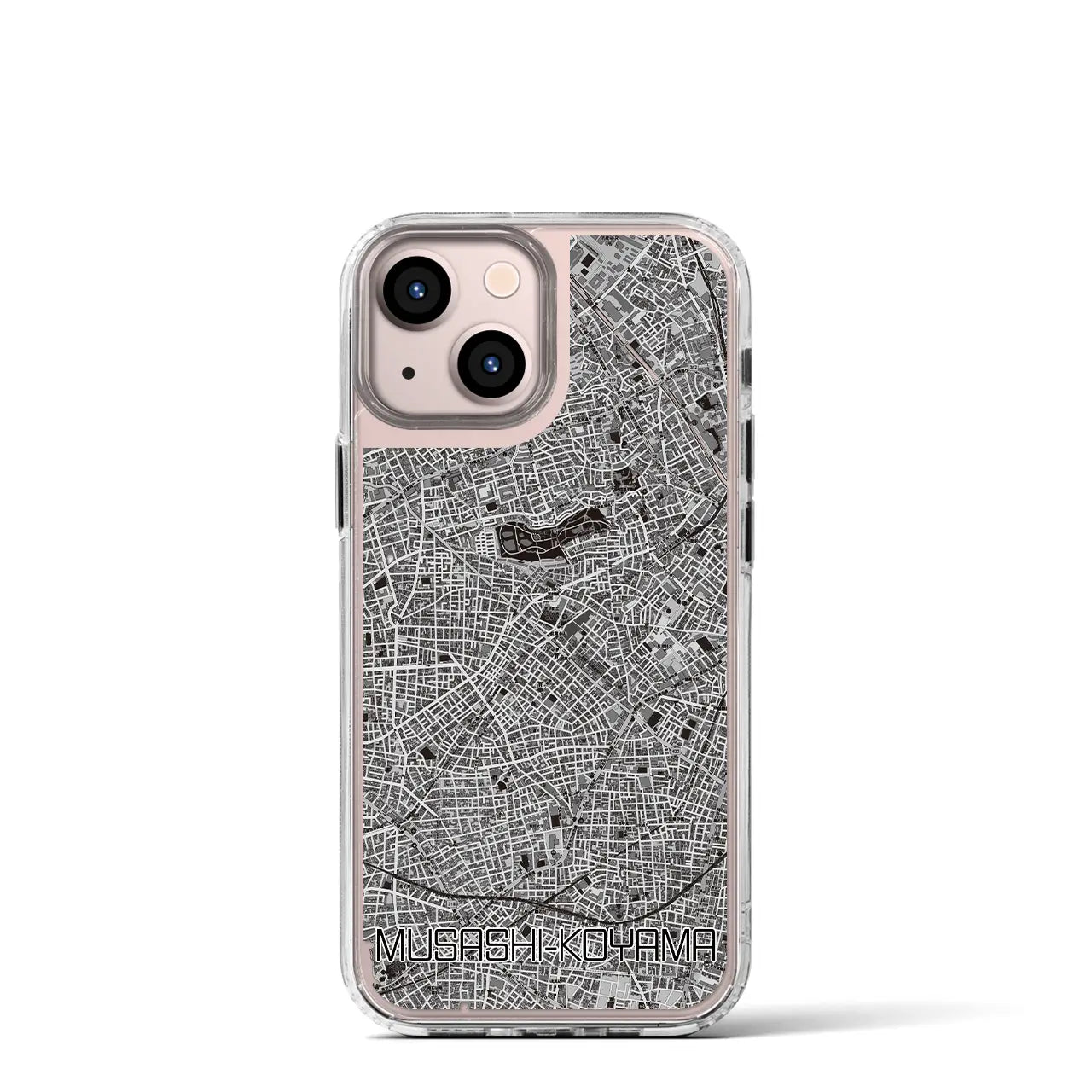 【武蔵小山(東京都)】地図柄iPhoneケース(MagSafeタイプ)