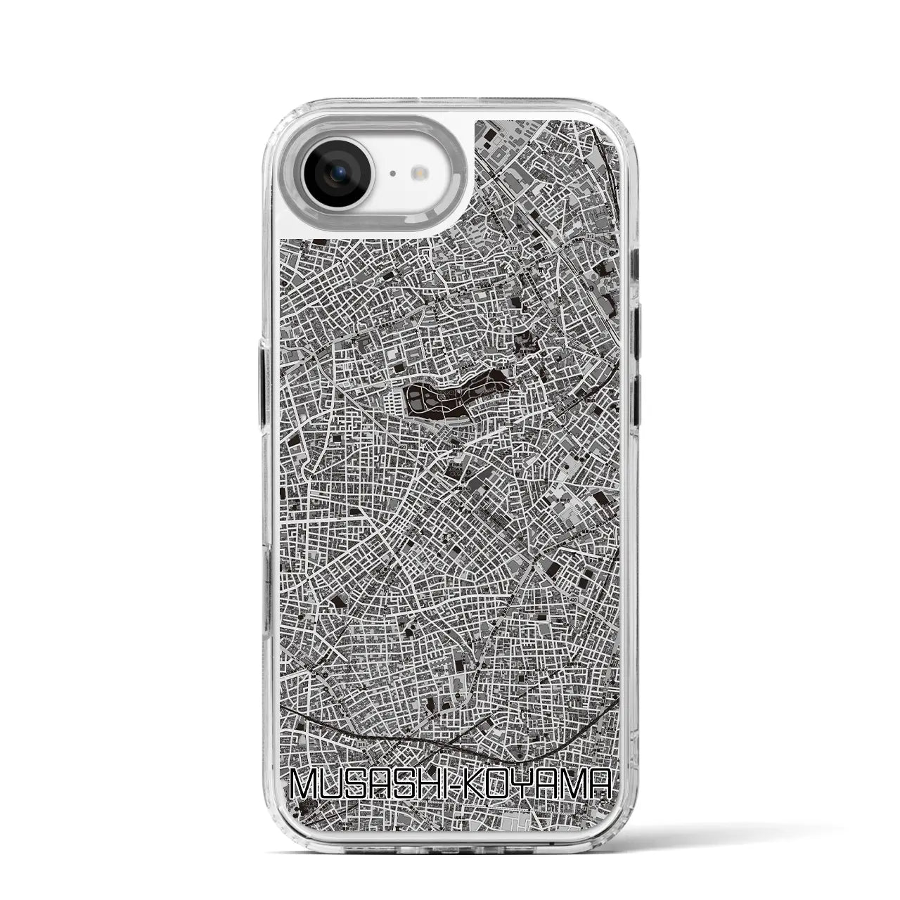 【武蔵小山(東京都)】地図柄iPhoneケース(MagSafeタイプ)
