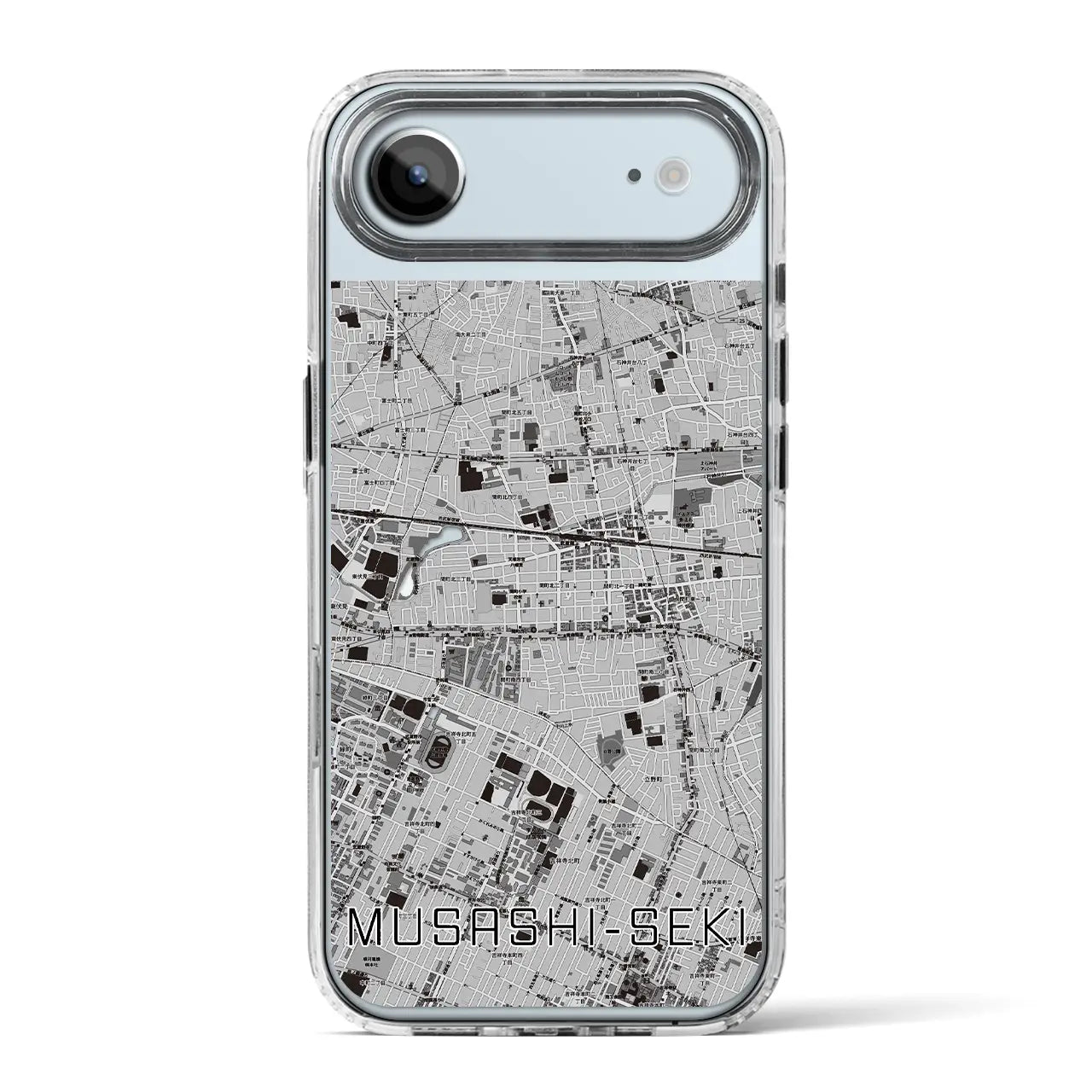 【武蔵関(東京都)】地図柄iPhoneケース(MagSafeタイプ)